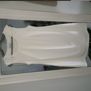 Ronni nicole white dress 14w